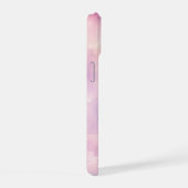 Waterverf Roze Lavendelbloesem Abstract iPhone 15 Case (Rechterkant)