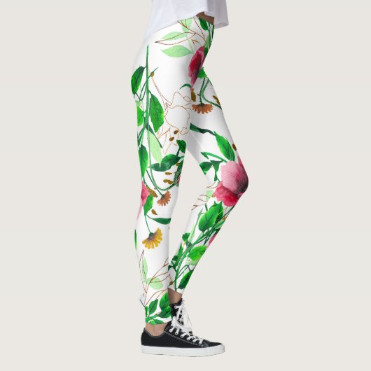 waterverf roze leggings (Rechts)