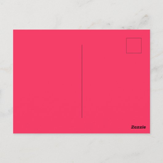 Waterverf Roze Lotus met knoppen en bladeren Briefkaart (Achterkant)