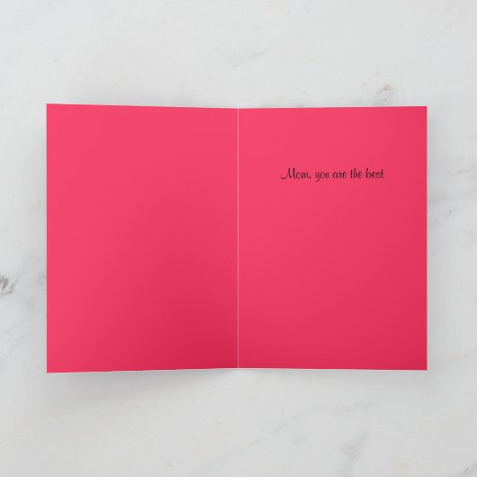 Waterverf Roze Lotus met knoppen en bladeren Kaart (Binnen)