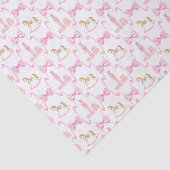 Waterverf Roze Notenkraker en Bogen Tissuepapier (Detail)