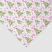 Waterverf Roze Notenkraker Kerstboom Tissuepapier (Detail)