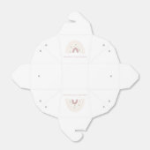 Waterverf Roze Paarse Pastel Regenboog Verjaardag Bedankdoosjes (Uitgevouwen)