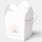 Waterverf Roze Paarse Pastel Regenboog Verjaardag Bedankdoosjes (Geopend)