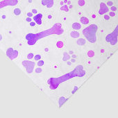 Waterverf roze Paarse verf Tissuepapier (Detail)