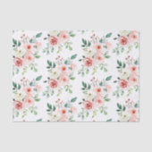 Waterverf Roze papier voor weefselrek (Voorkant)