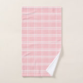 Waterverf Roze Patroon Bad Handdoek (Handdoek)