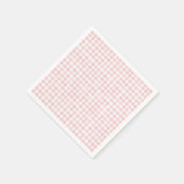 Waterverf Roze patroonservetten Servet (Hoek)