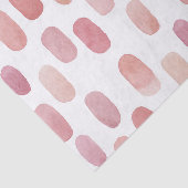 Waterverf roze penseel. Moderne, eenvoudige schatt Tissuepapier (Detail)