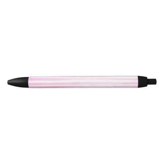 Waterverf roze penseelstrips zwarte inkt pen (Voorkant)