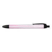 Waterverf roze penseelstrips zwarte inkt pen (Bovenkant)