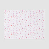 Waterverf roze perzik Roos bloemblaadjes Tissuepapier (Voorkant)