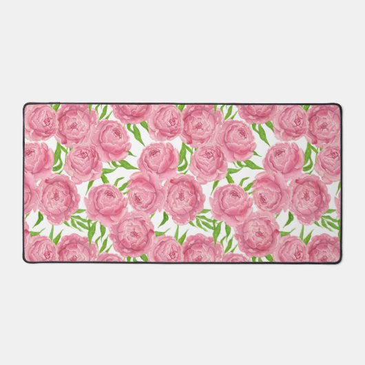 Waterverf roze pinda's bureaumat (Voorkant)