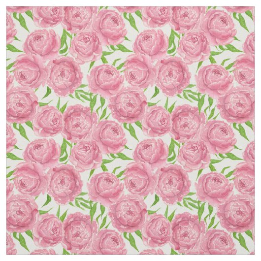 Waterverf roze pinda's stof (Swatch)