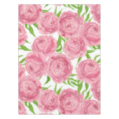 Waterverf roze pinda's tafelkleed (Voorkant)