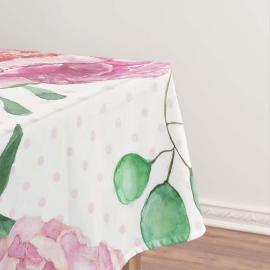 waterverf roze pinda's tafelkleed (Voorbeeld)
