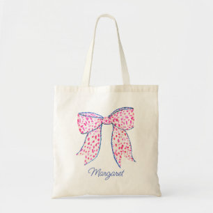 Waterverf Roze polawkrab Tote Bag