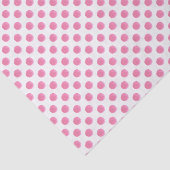 waterverf roze polka dots dop design tissuepapier (Detail)