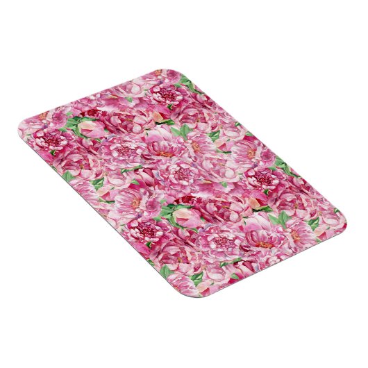 Waterverf roze pony's magneet (Rechterzijde)