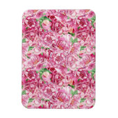 Waterverf roze pony's magneet (Verticaal)