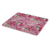 Waterverf roze pony's snijplank (Hoek)