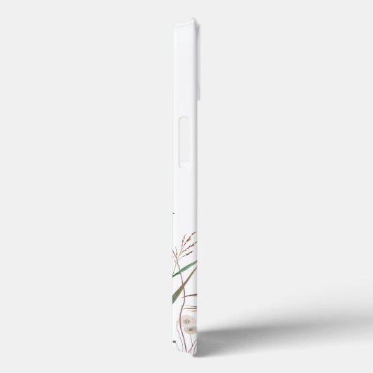 Waterverf Roze Poppy Meadow Aangepaste Naam Case-Mate iPhone Case (Achterkant / Rechts)