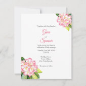 waterverf "Roze roodbruin" Kaart (Voorkant)