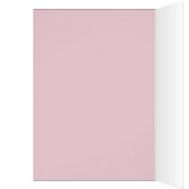 Waterverf Roze Roses Ballerina Botanische Mond (Binnen (Links))