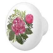  Waterverf Roze Roze keramische schedel Keramische Knop (Rechts)