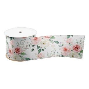 Waterverf roze roze lint