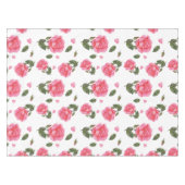Waterverf Roze Roze Roze Shabby Chic Design Tafelkleed (Voorkant (Horizontaal))