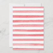 Waterverf Roze Rozen Bloemen 21e verjaardag Kaart (Achterkant)