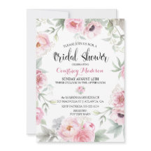 Waterverf Roze Rozen Bloemen Bruidsfeest