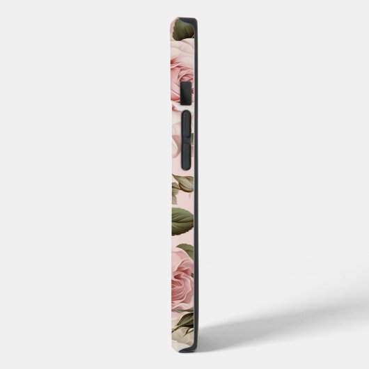 Waterverf Roze rozen Case-Mate iPhone Case (Achterkant / Links)