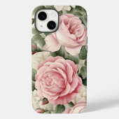 Waterverf Roze rozen Case-Mate iPhone Case (Achterkant)