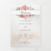 Waterverf Roze Rozen & Kalligrafie Programma (Cover)