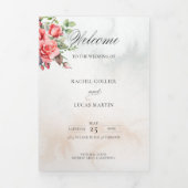 Waterverf Roze Rozen & Kalligrafie Programma (Cover)