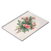 Waterverf Roze rozen Notitieboek (Linkerzijde)