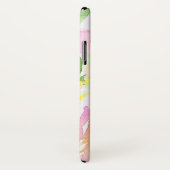 Waterverf roze sierlijke bloemen gepersonaliseerd Case-Mate iPhone case (Achterkant / rechts)