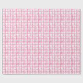 Waterverf Roze speldenknop Cadeaupapier (Vlak)