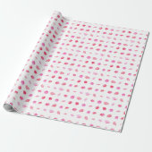 Waterverf Roze spoelen. Patroonafbeelding, rendy o Cadeaupapier (Uitgerold)