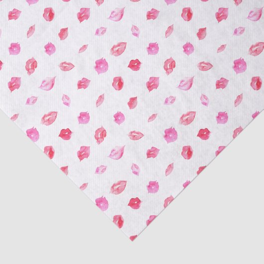 Waterverf Roze spoelen. Patroonafbeelding, rendy o Tissuepapier (Detail)