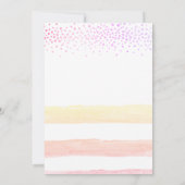 Waterverf Roze stripper 50 en Fabulous Birthday Kaart (Achterkant)