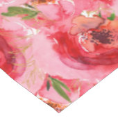 Waterverf Roze tablet Tafelkleed (Gekanteld)