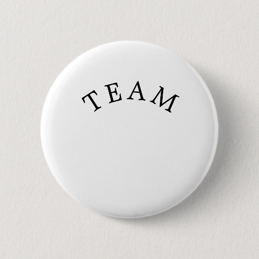 Waterverf Roze Team Roze Button (Voorkant)
