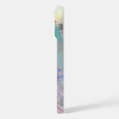 Waterverf Roze Tulip iPhone Hoesje (Linkerkant)