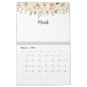 Waterverf Roze ventilator Kalender (Feb 2026)