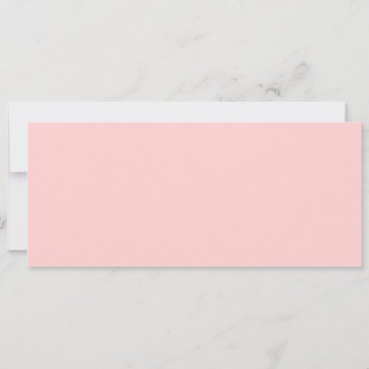 Waterverf Roze witte flacon Vrijgezellenfeest Kaart (Achterkant)