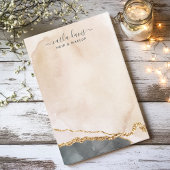 Waterverf Roze zwarte goudWaterverf Marble Salon Post-it® Notes