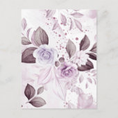 WATERVERF ROZEN 2 BRIEFKAART (Voorkant)